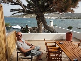 Milos, Heliotropio Hotel in Pollonia