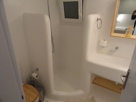 Milos, Heliotropio Hotel in Pollonia