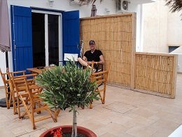 Milos, Heliotropio Hotel in Pollonia