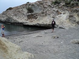 Milos, Papafragas Beach