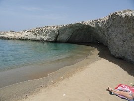 Milos, Alogomandra of Agios Konstantinos Beach