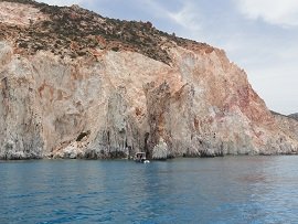 Polyaigos island, Milos