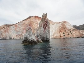 Polyaigos island, Milos