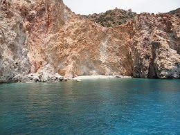 Polyaigos island, Milos