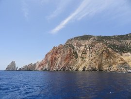 Polyaigos island, Milos