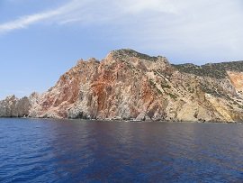 Polyaigos island, Milos