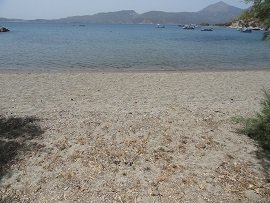 Milos, Lagada Beach in Adamas