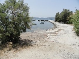 Milos, Lagada Beach in Adamas