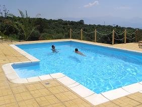 Fig Leaf Villas, Peloponnese, the pool