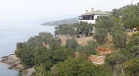 Sea Front in Milina, Pilion, Pelion, Greece, Griekenland