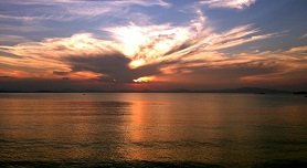 Trikeri en Agia Kyriaki, Pelion, Greece, Griekenland