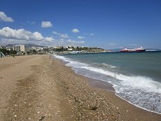 Rafina beach