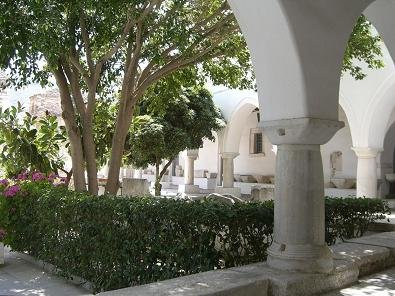 kerk in Parikia op Paros