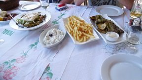 Rhodos, Haraki, Restaurant bar Efterpi