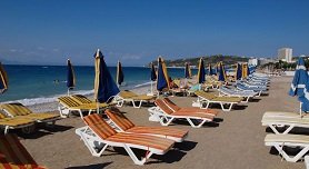 Ixia beach Rhodos