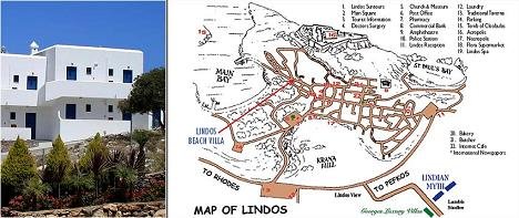 Lindian Myth Sea View Studios in Lindos, Rhodos