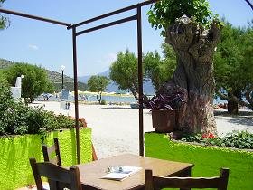 Samos, El Greco Taverne, Psili Amos Beach