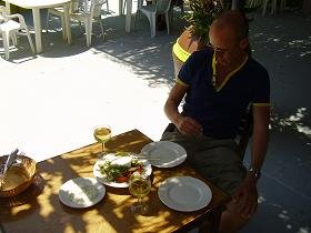 Samos, El Greco Taverne, Psili Amos Beach