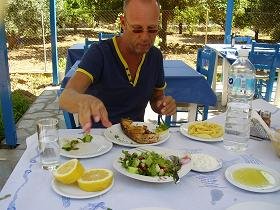 Samos, Balos Beach, Stella's Restaurant