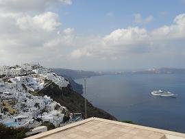 Firostefani in Santorini