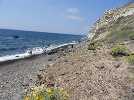 Katharos Beach, Santorini