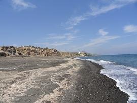 Monolithos Beach in Santorini