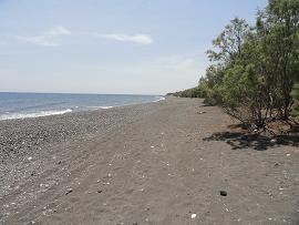 Agia Paraskevi Beach in Santorini