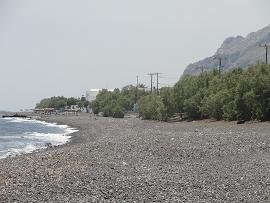 Agia Paraskevi Beach in Santorini