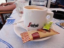 Cafe Bar Restaurant Spartacos in Athinios in Santorini