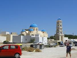 Perissa in Santorini