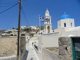 Akrotiri in Santorini