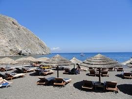 Perissa Beach, Santorini