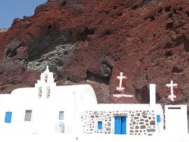 Red Beach & White Beach, Santorini