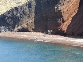 Red Beach & White Beach, Santorini