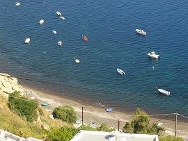 Akrotiri Bella Bay Beach, Santorini