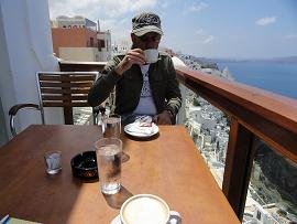 Santorini, Fira, Select Lounge Cafe