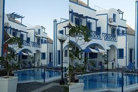 Santorini, Perissa Beach, Villa Roula