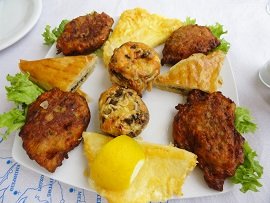 Santorini, Portobello Grill Restaurant in Akrotiri