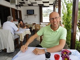 Santorini, Portobello Grill Restaurant in Akrotiri