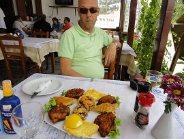 Santorini, Portobello Grill Restaurant in Akrotiri