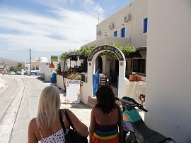 Santorini, Restaurant Maria in Akrotiri