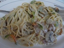 Santorini, Taverna Blue Sky in Oia