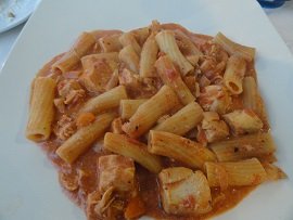 Santorini, Taverna Blue Sky in Oia