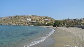 The quiet coves of Schinoussa