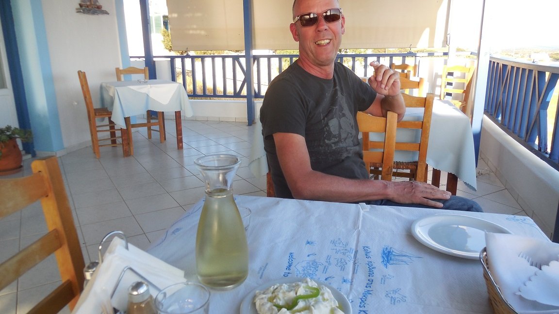 Where to eat on Schinoussa, Small Cyclades, Greece