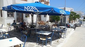 Loza taverna and kafenion, Schinoussa