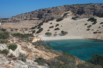 Tsigouri Beach, Schinoussa