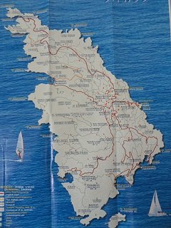 Sifnos map, Sifnos plattegrond