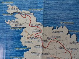 Sifnos map, Sifnos plattegrond