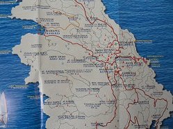Sifnos map, Sifnos plattegrond
